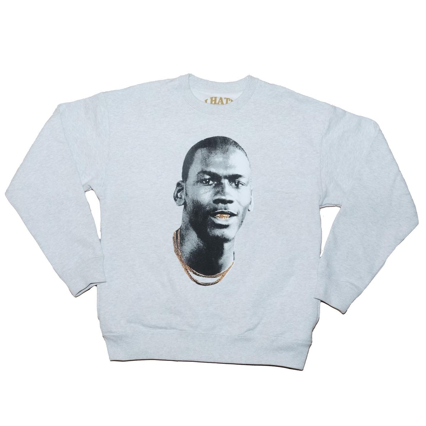 GOLD MOUTH CREWNECK GRAY